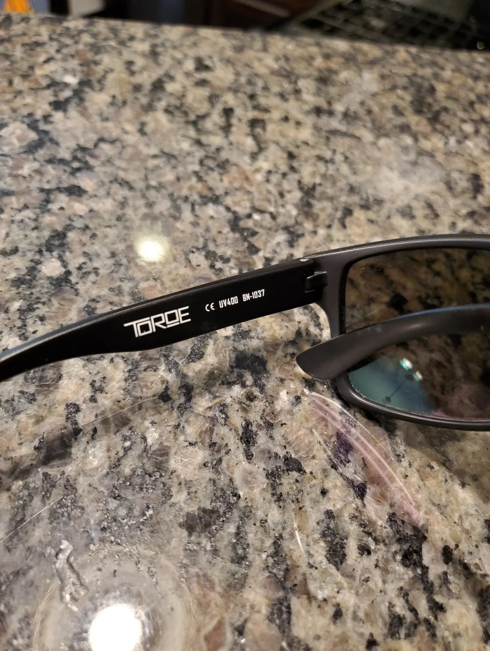 Toroe Range Black Sunglasses